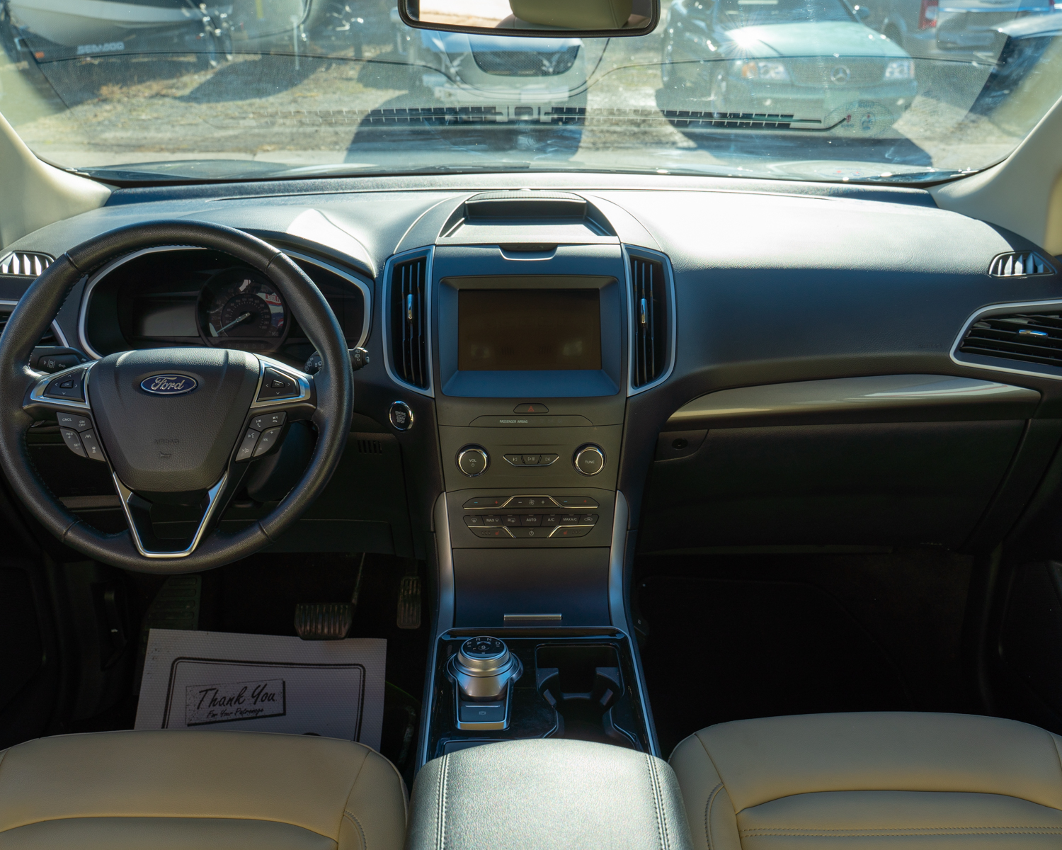 Interior of Trade Car
